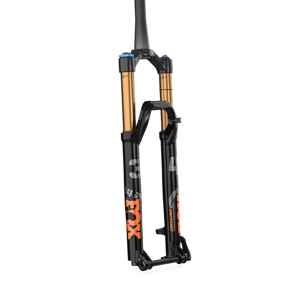 Fox 34 Float Factory Kashima Fork - 27.5 Inch - 1 1/8th - 1.5 Inch Tapered - 15x110mm Boost - 140mm Travel - 44mm - Grip 2 HSC/LSC HSR/LSR - Gloss Black