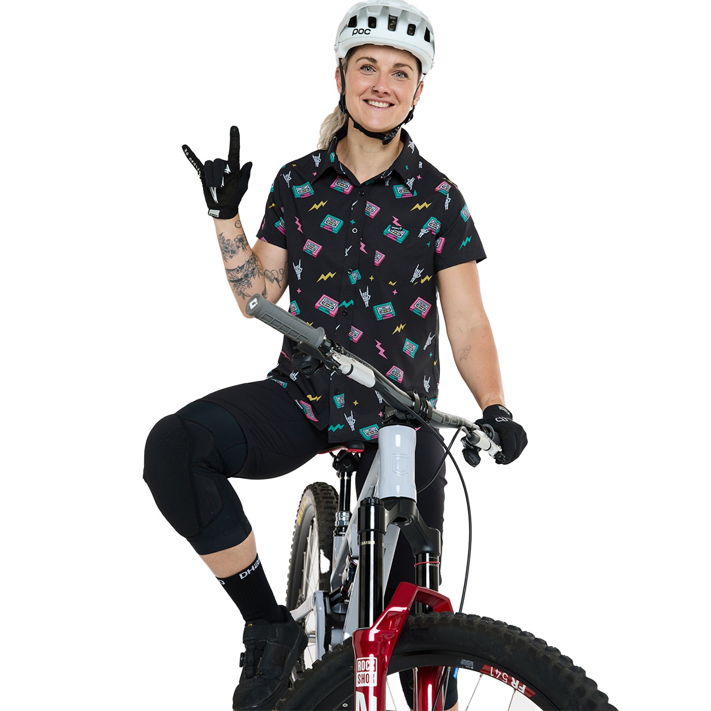 DHaRCO Women's Tech Party Shirt - Women's L - Mix Tape