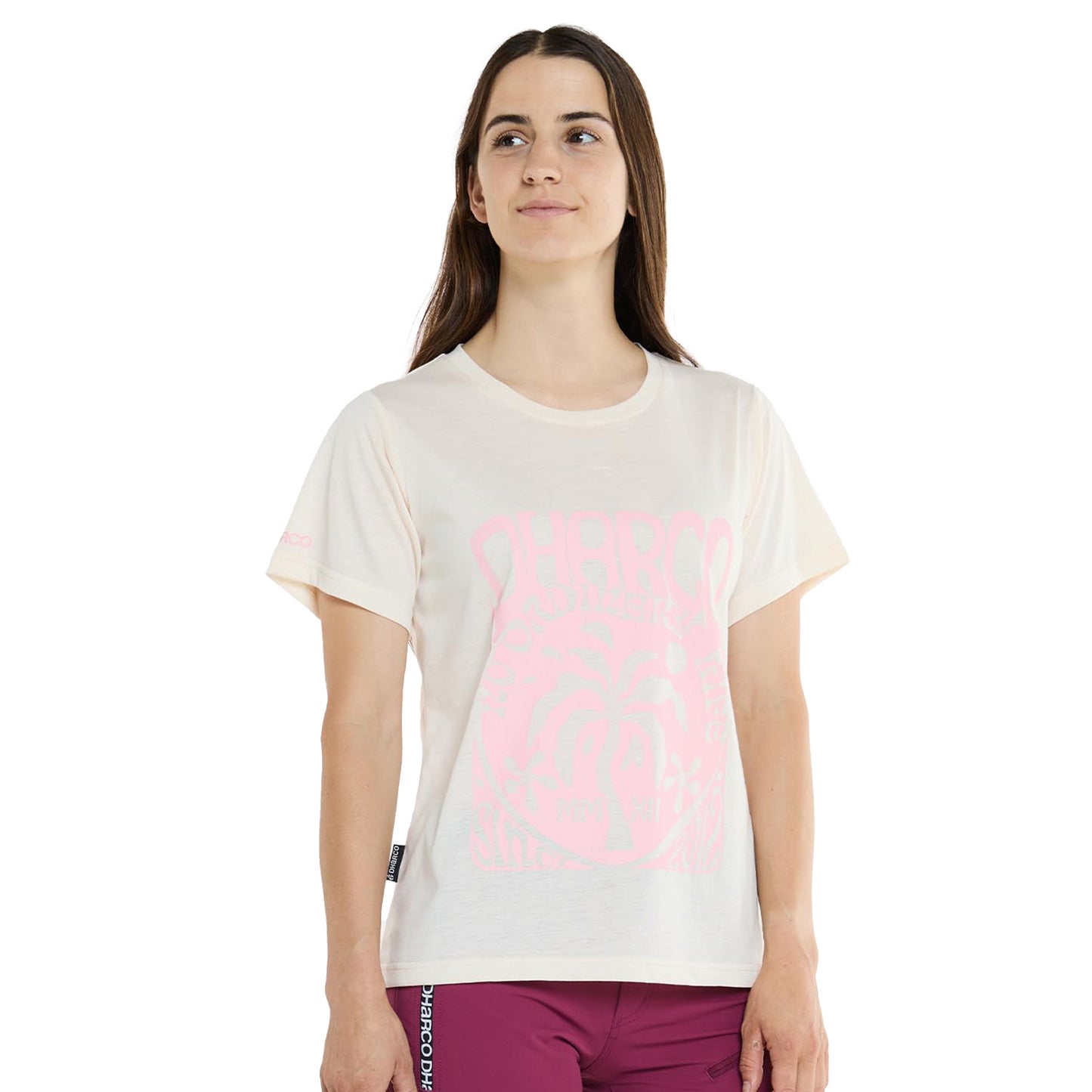 DHaRCO Women's Short Sleeve Tech Tee - Women's L - Bone