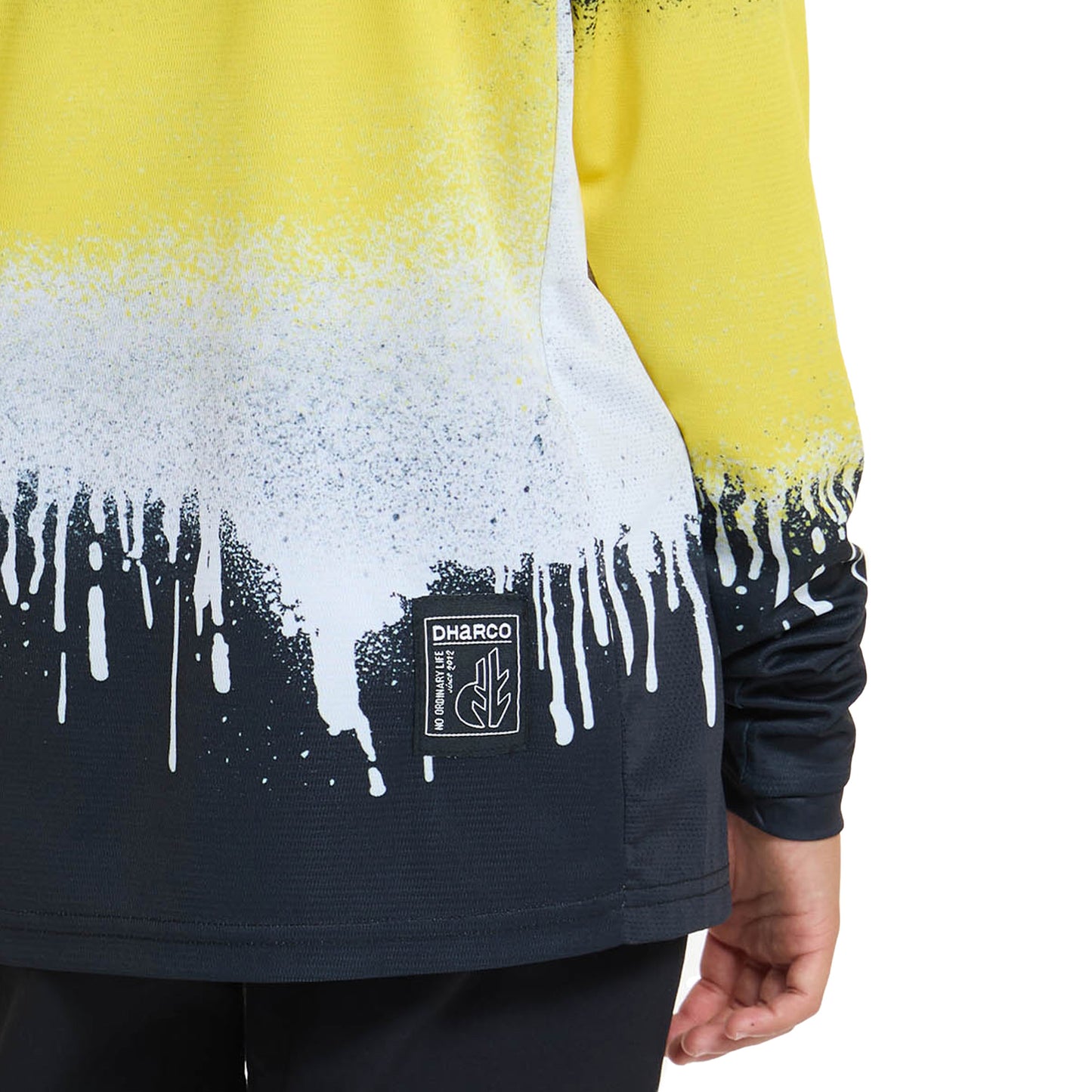 DHaRCO Youth Gravity Long Sleeve Jersey - Youth 2XL - Acid Rain