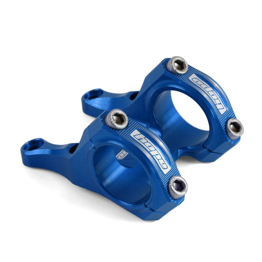 Hope Direct Mount 31.8mm Stem - Direct Mount Steerer - 31.8mm - 40mm - 0 Degree - Blue