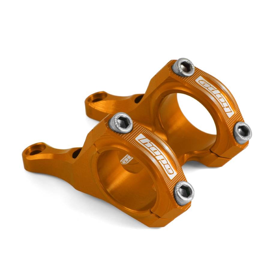 Hope Direct Mount 31.8mm Stem - Direct Mount Steerer - 31.8mm - 50mm - 0 Degree - Orange