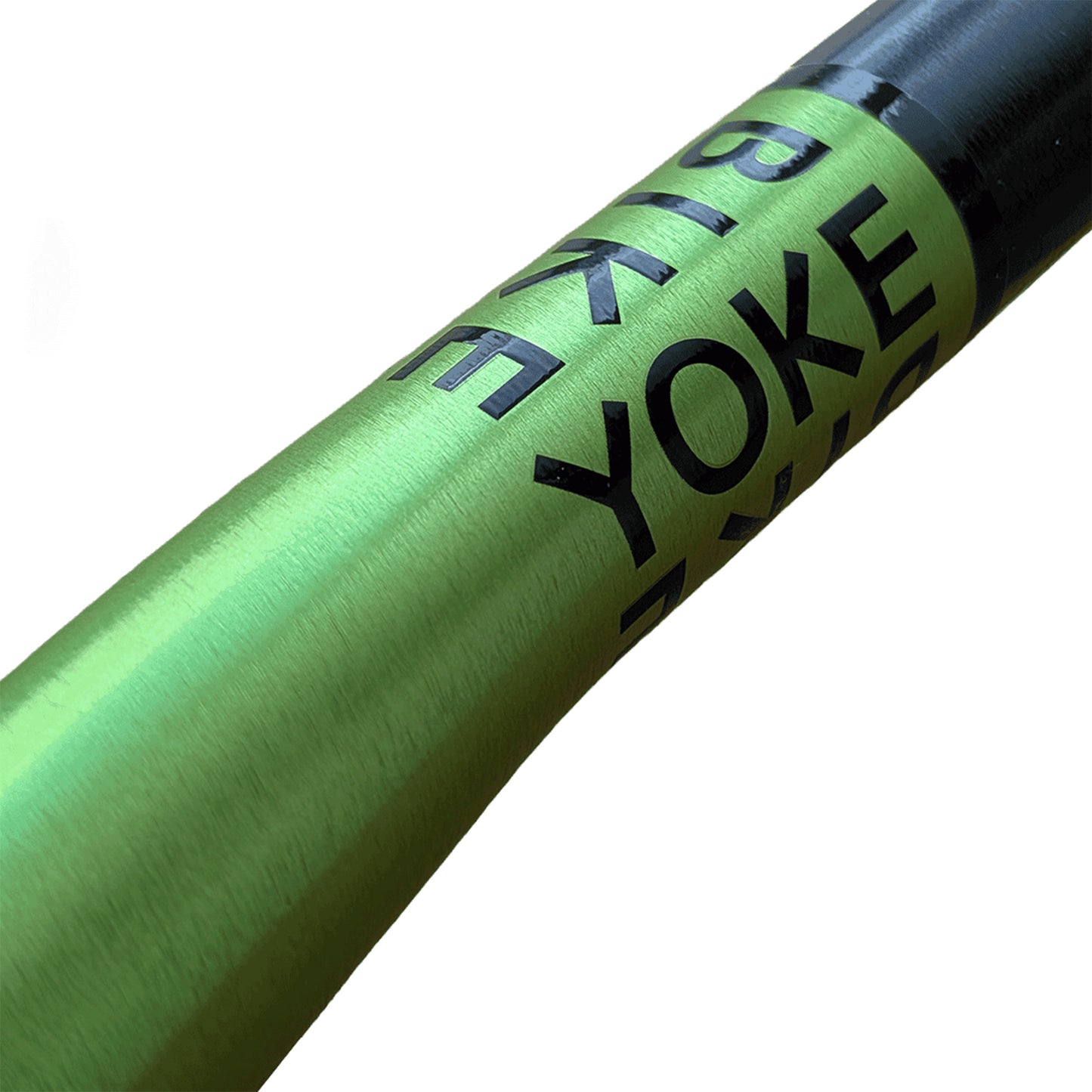 BikeYoke Barmate Handlebar - 35mm - 800mm - 65mm - Black - Black/Green - Image 2