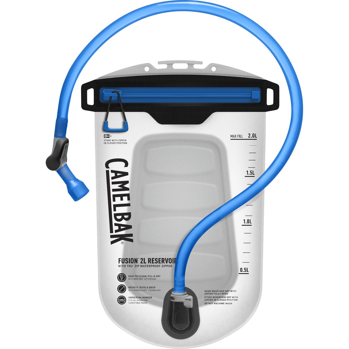 Camelbak Fusion Reservoir - Upright - 2.0L - Clear
