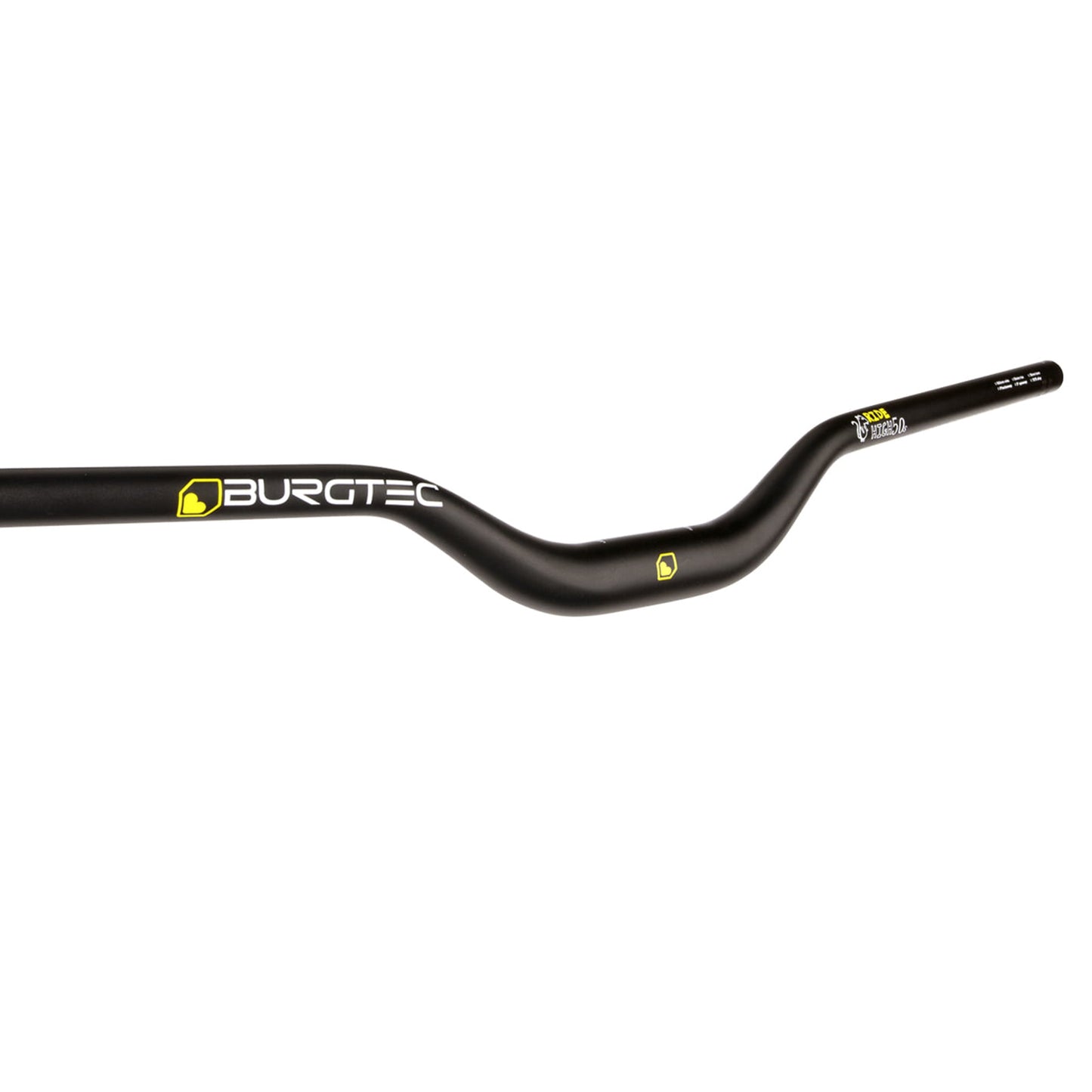 Burgtec Ride Josh Bryceland Handlebar - 35mm - 800mm - 50mm - Black - Image 1