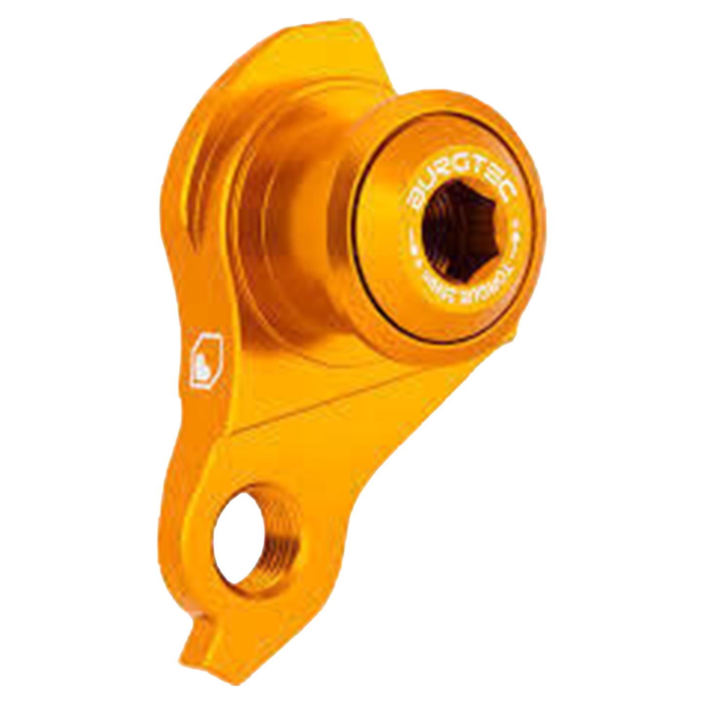 Burgtec Trek ABP UDH Hanger - Hanger - Universal Derailleur Hanger - Iron Bro Orange - Image 1
