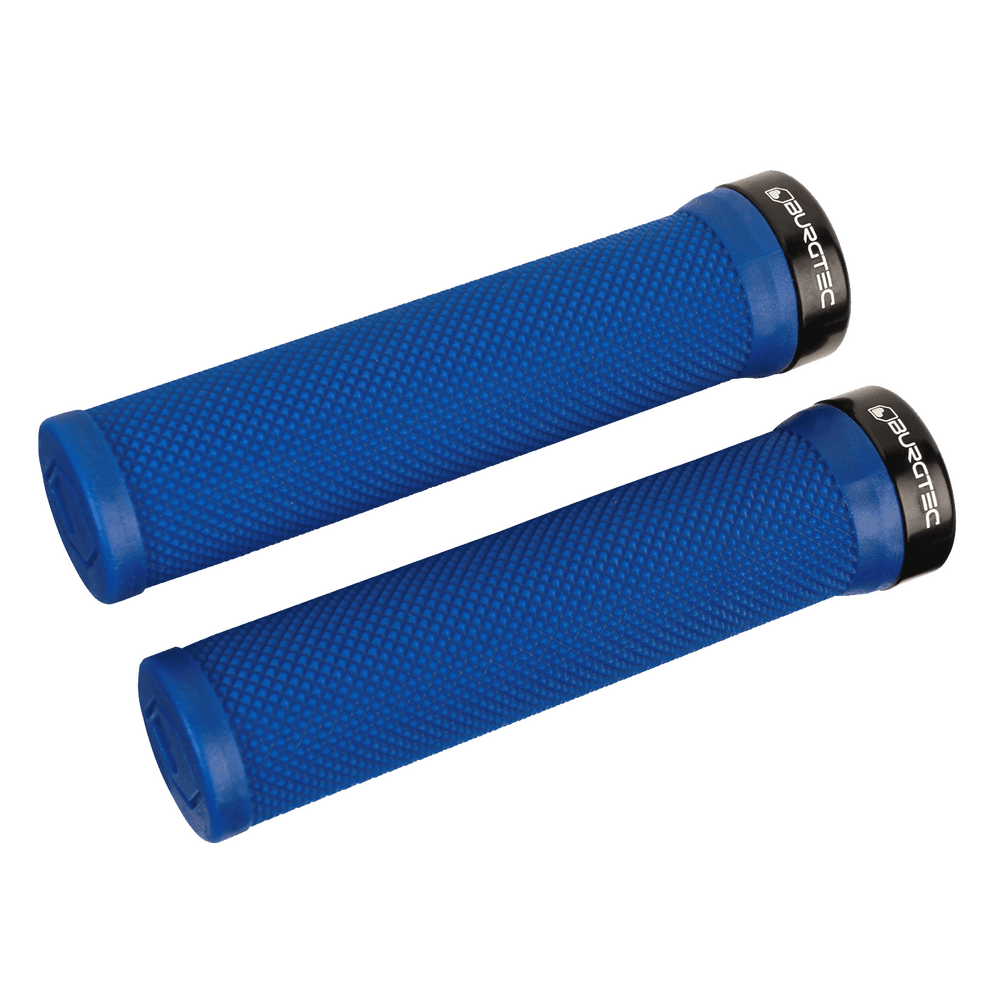 Burgtec Bartender Lock-On Grips - Deep Blue - Single Lock On Grips - Image 1