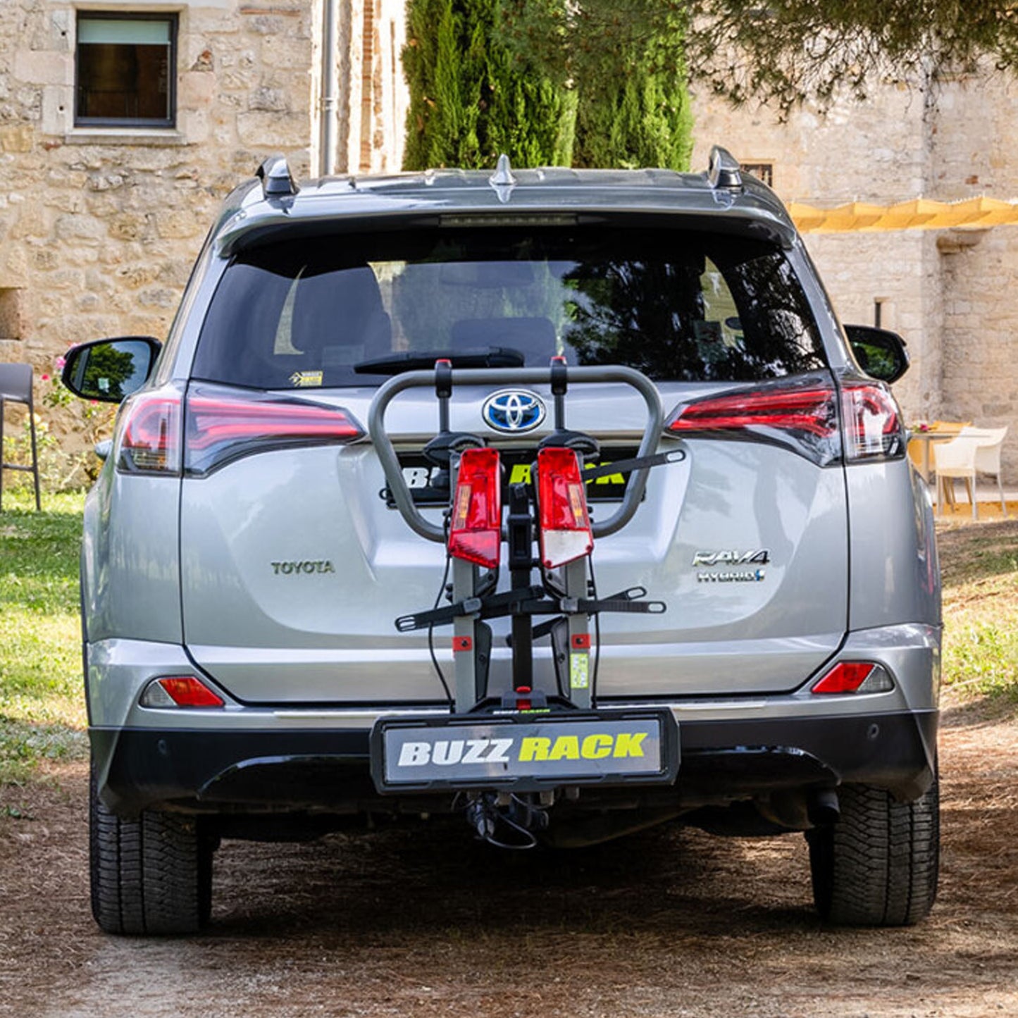 Buzzrack E-Scorpion 2 XL Platform Rack - Tow Ball - 2 Bike - Black - Image 12