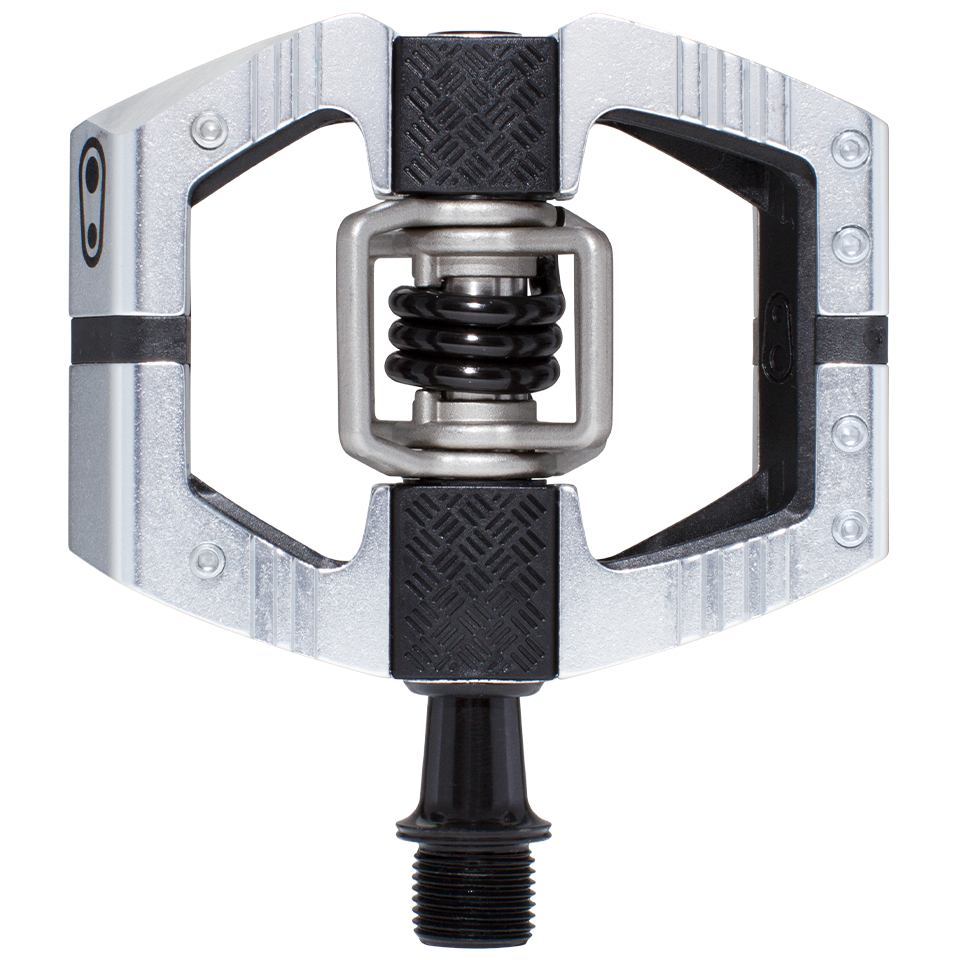 Crank Brothers Mallet E Enduro Long Spindle Pedals - High-Polished Silver - Image 1