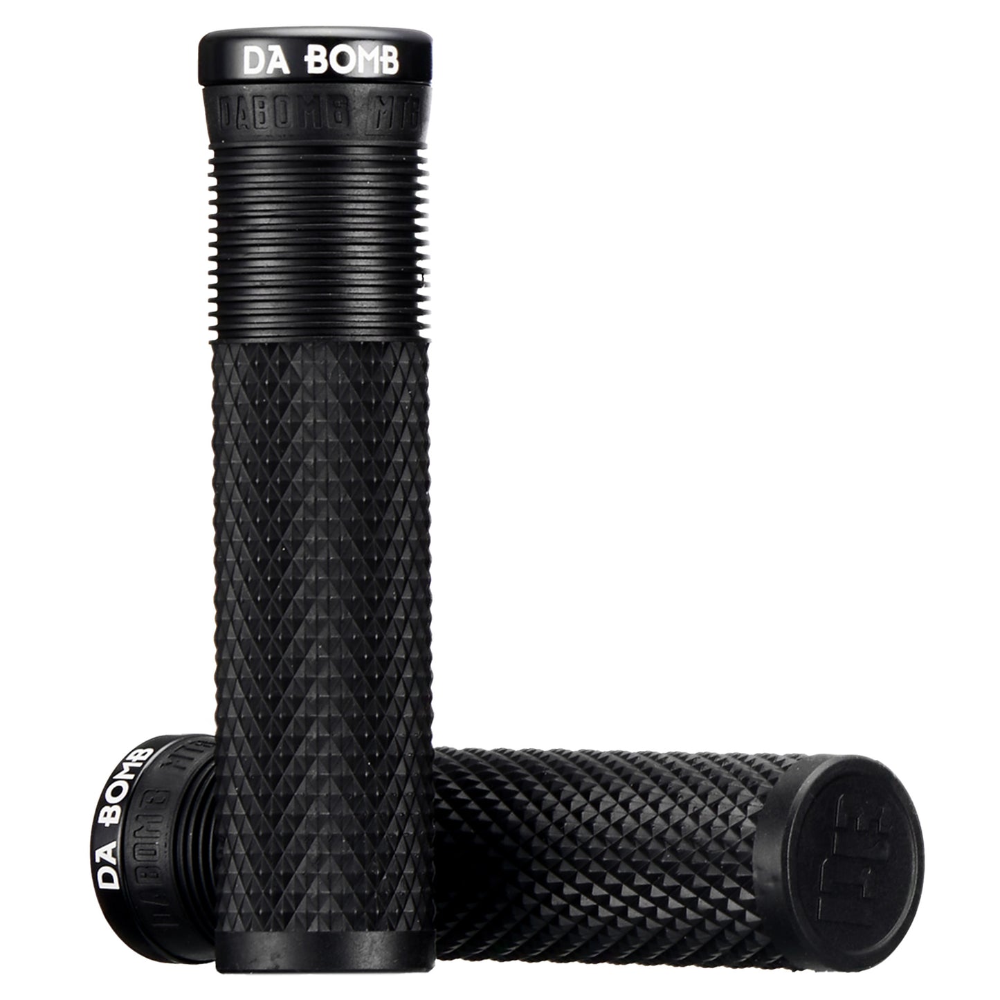 DaBomb Holy Shit 4.0 Grips - Black - Single Lock On Grips - Image 1