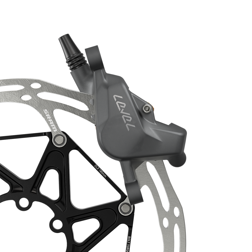 SRAM Level Bronze Stealth 2 Piston Disc Brake - Rear - Left Lever - 2000mm