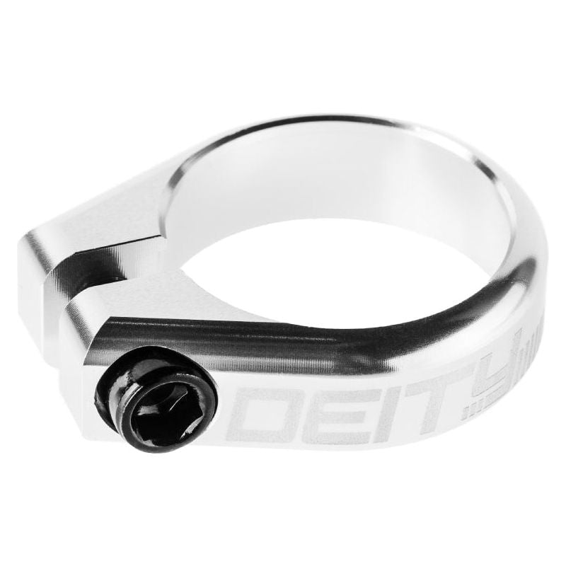 Deity Circuit Seatpost Clamp - 36.4mm - Silver - Image 1