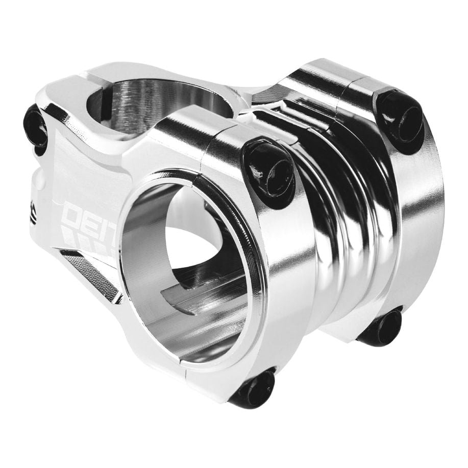 Deity Copperhead Stem - 1 1/8th Inch Steerer - 31.8mm - 35mm - 0 Degree - Silver - Image 1