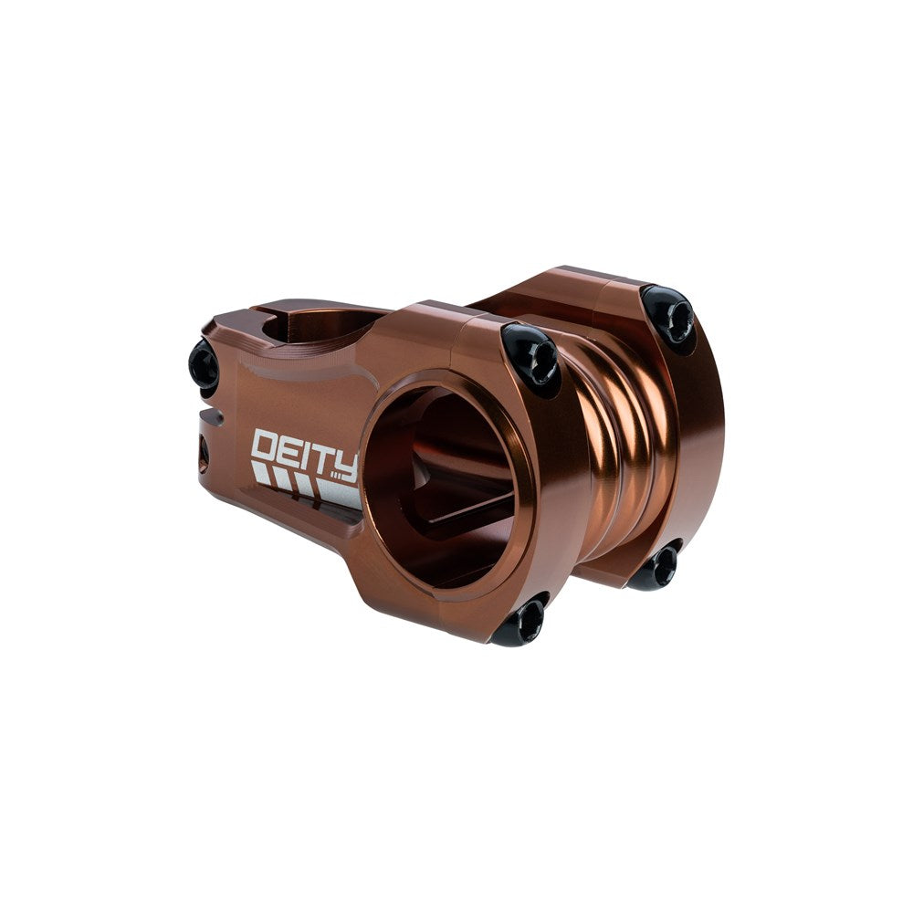 Deity Copperhead Stem - 1 1/8th Inch Steerer - 31.8mm - 42mm - 0 Degree - Bronze - Image 1