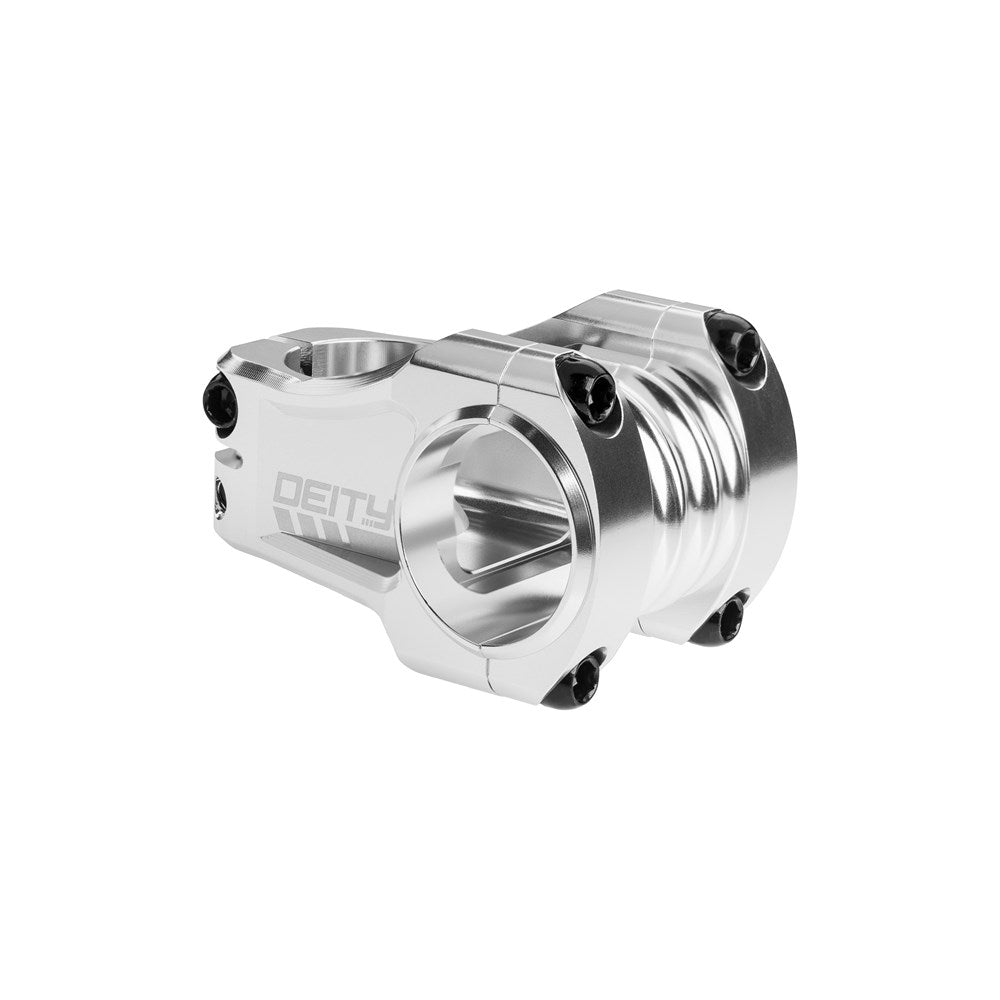 Deity Copperhead Stem - 1 1/8th Inch Steerer - 31.8mm - 42mm - 0 Degree - Silver - Image 1