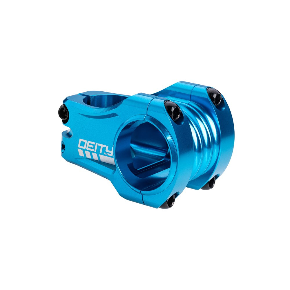 Deity Copperhead Stem - 1 1/8th Inch Steerer - 35mm - 42mm - 0 Degree - Blue - Image 1