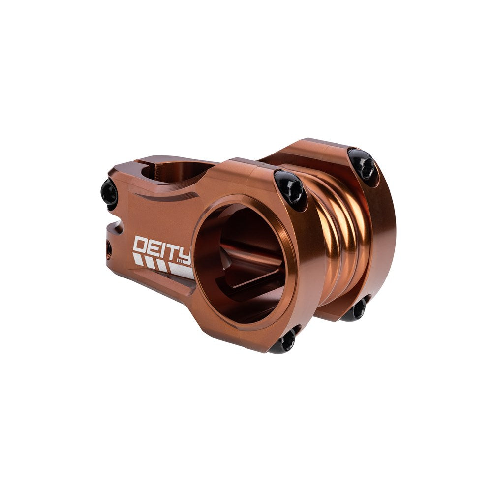 Deity Copperhead Stem - 1 1/8th Inch Steerer - 35mm - 42mm - 0 Degree - Bronze - Image 1
