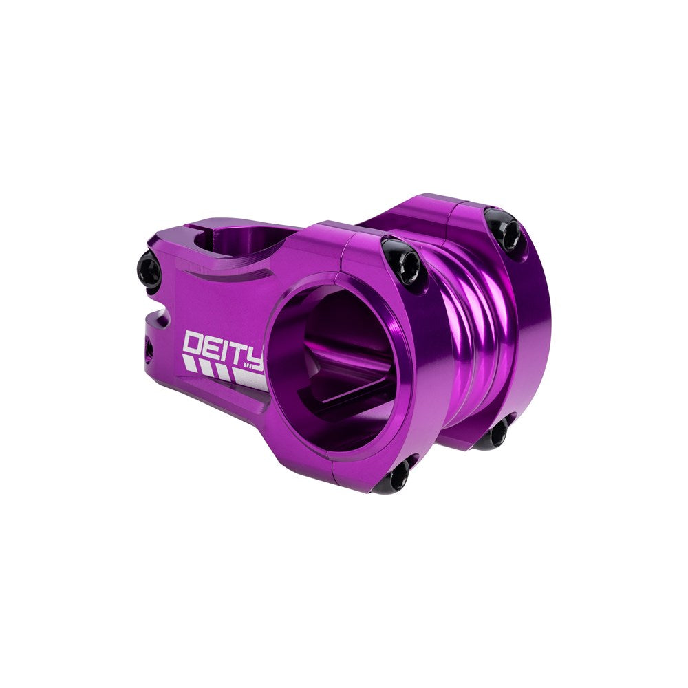 Deity Copperhead Stem - 1 1/8th Inch Steerer - 35mm - 42mm - 0 Degree - Purple - Image 1