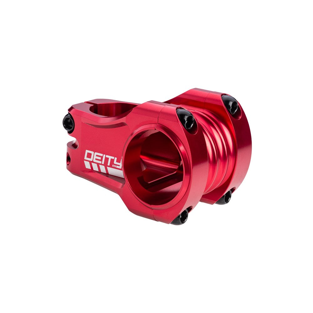 Deity Copperhead Stem - 1 1/8th Inch Steerer - 35mm - 42mm - 0 Degree - Red - Image 1