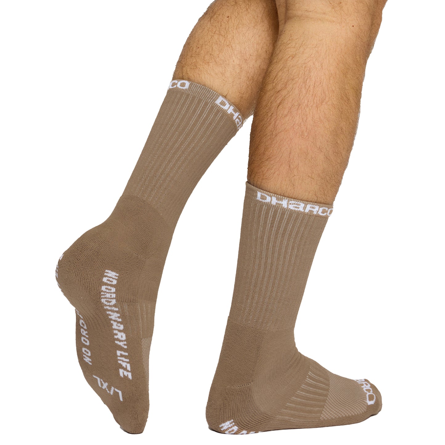 DHaRCO Crew Socks - L/XL - Dust - Image 2