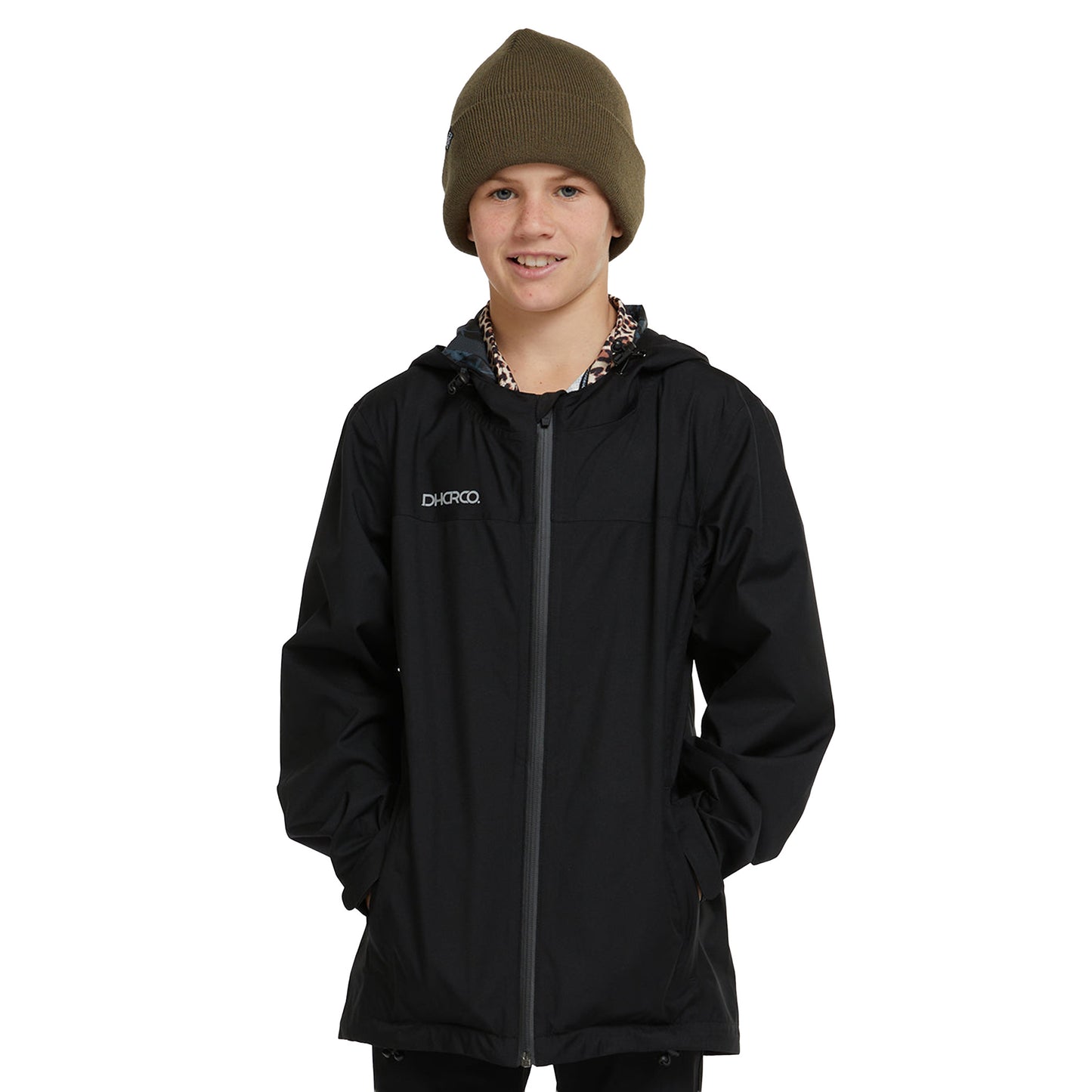 DHaRCO Youth Rain Jacket - 2XL - Stealth - Image 1