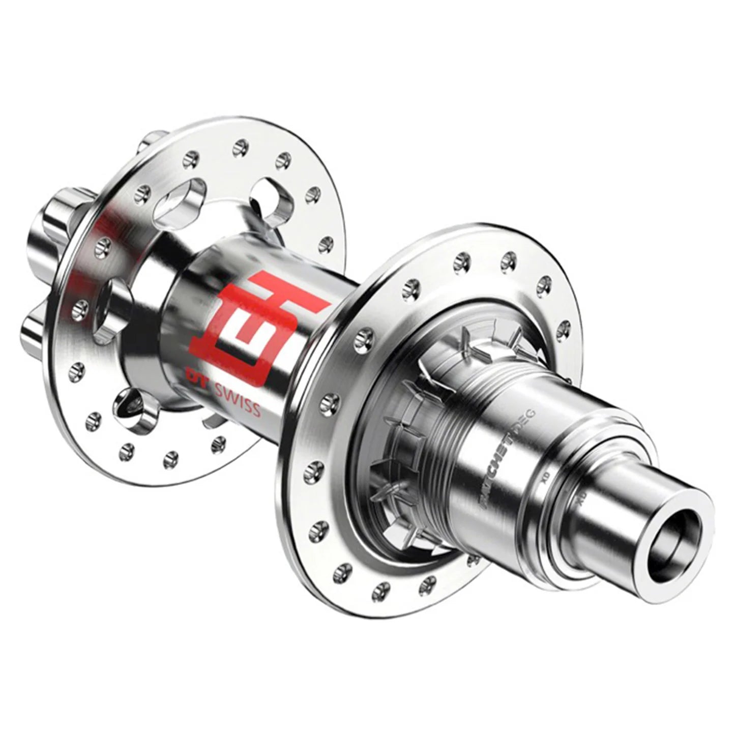 DT Swiss 240 Hub Set - Front & Rear - F (15x110mm) & R (12x148mm) - XD Driver - 6 Bolt - 32 Hole - J-Bend - Silver