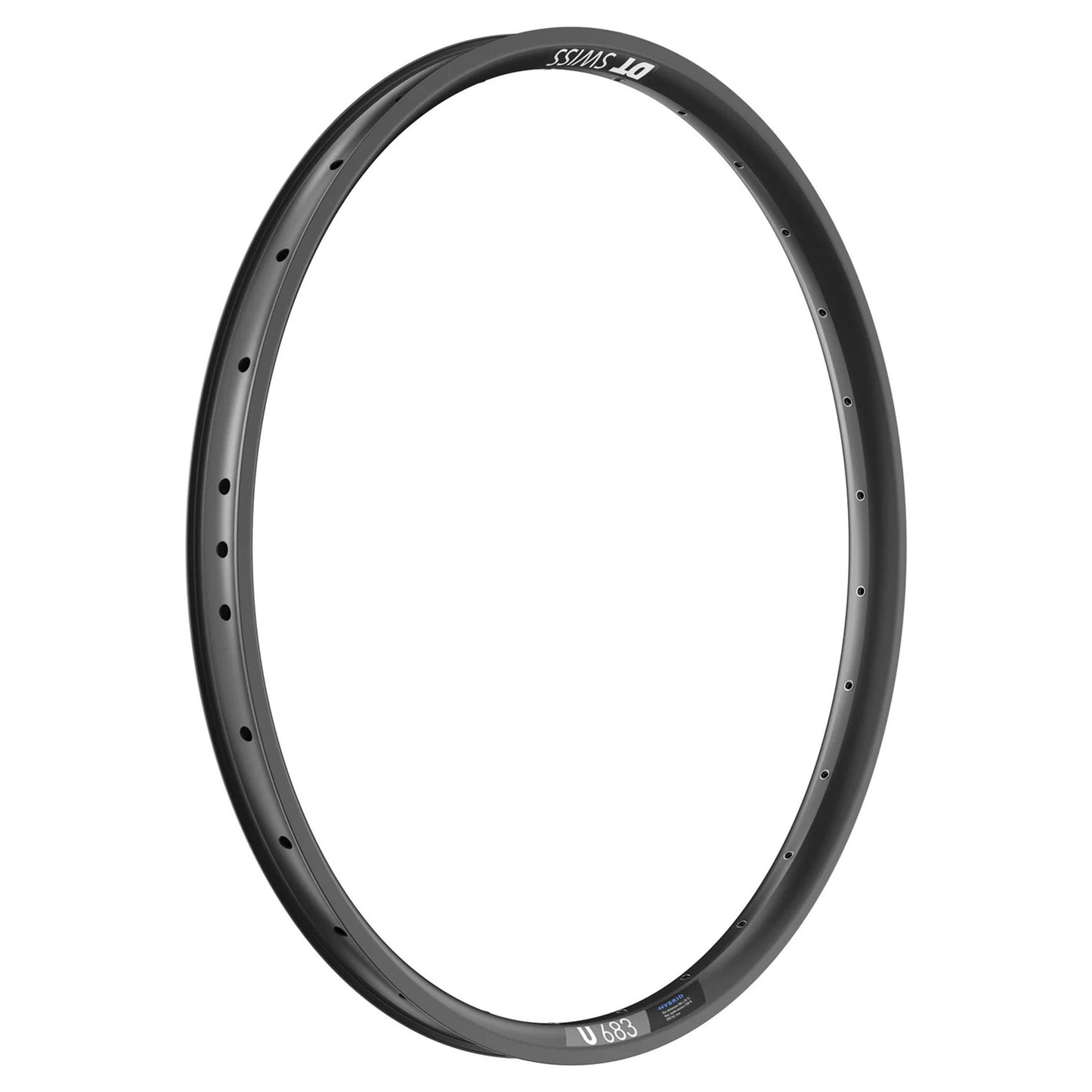 DT Swiss U683 Rim - 27.5 Inch - 28 Hole - 35 mm - Aluminium - Black - Image 2