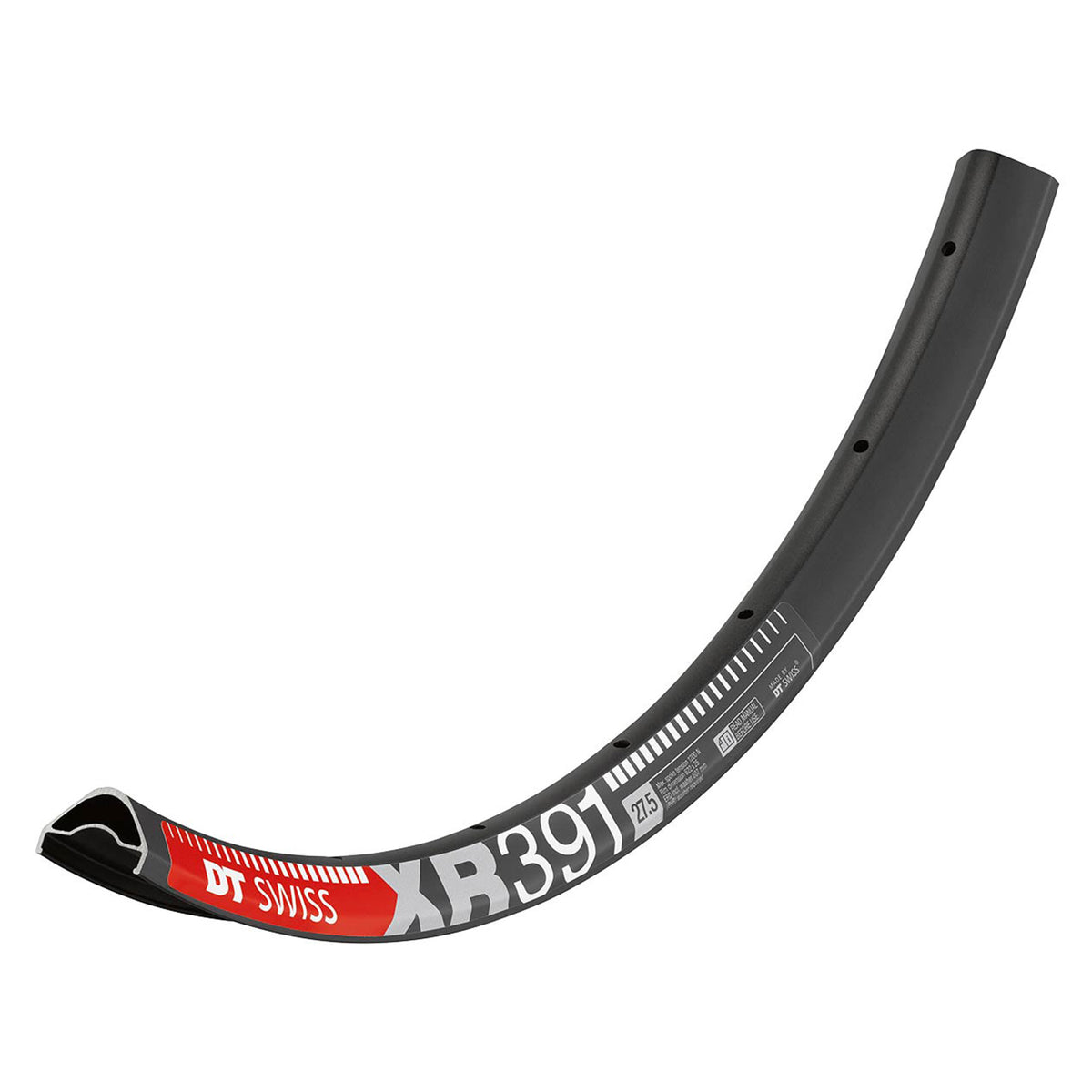 DT Swiss XR391 Rim - 29 Inch - 28 Hole - 25 mm - Aluminium - Black - Image 1