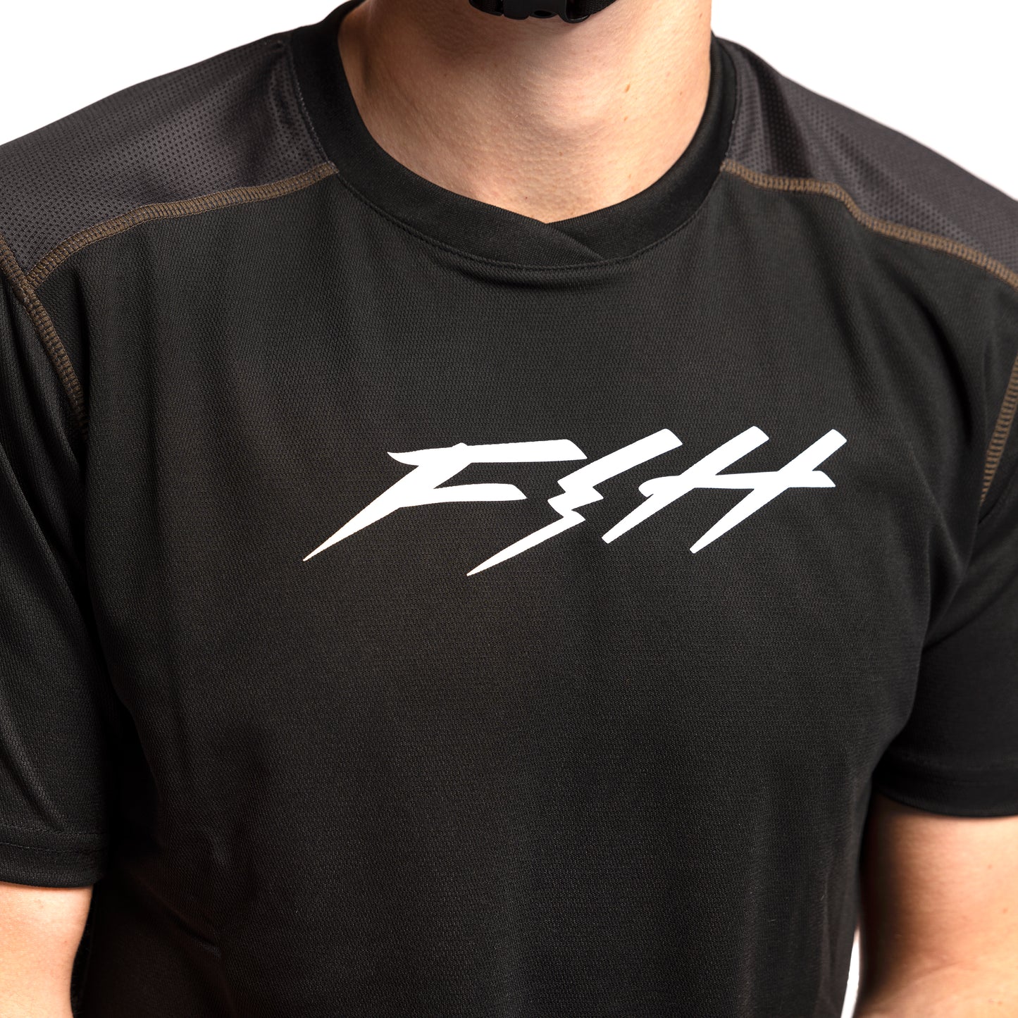 Fasthouse Alloy Ronin Short Sleeve Jersey - L - Black - Image 4