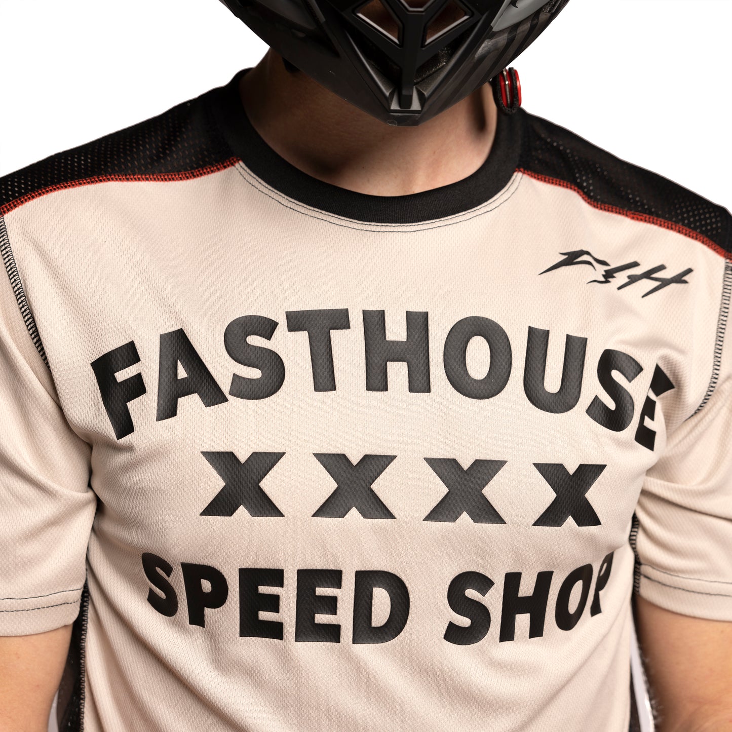 Fasthouse Classic Swift Short Sleeve Jersey - XL - Cream - Image 5