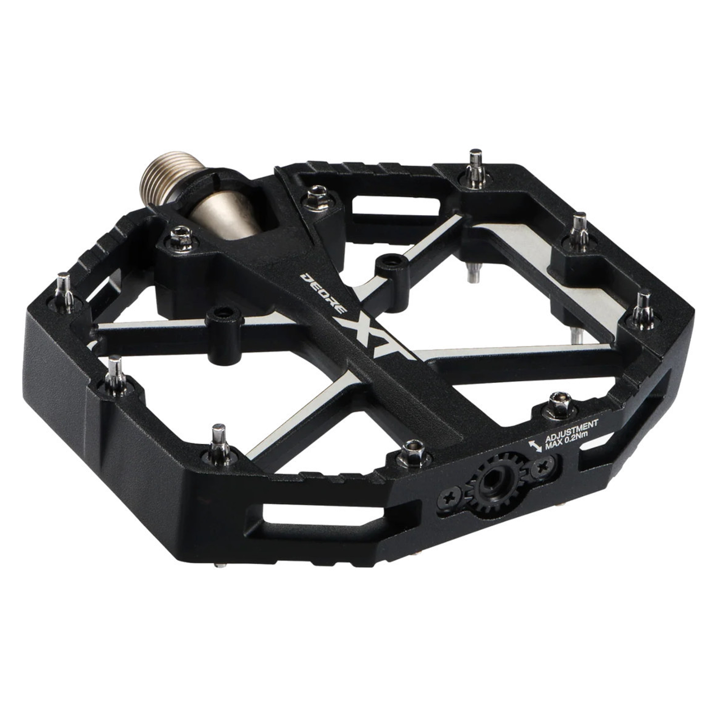 Shimano XT Flat Pedal - Standard - Black