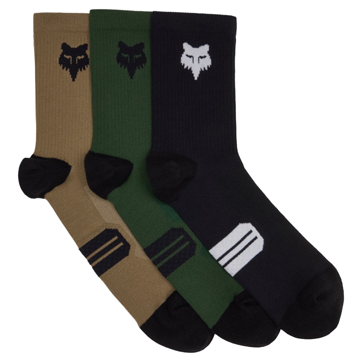 Fox 6" Ranger Prepack Multi Socks - L/XL - Black / Multi - Image 5