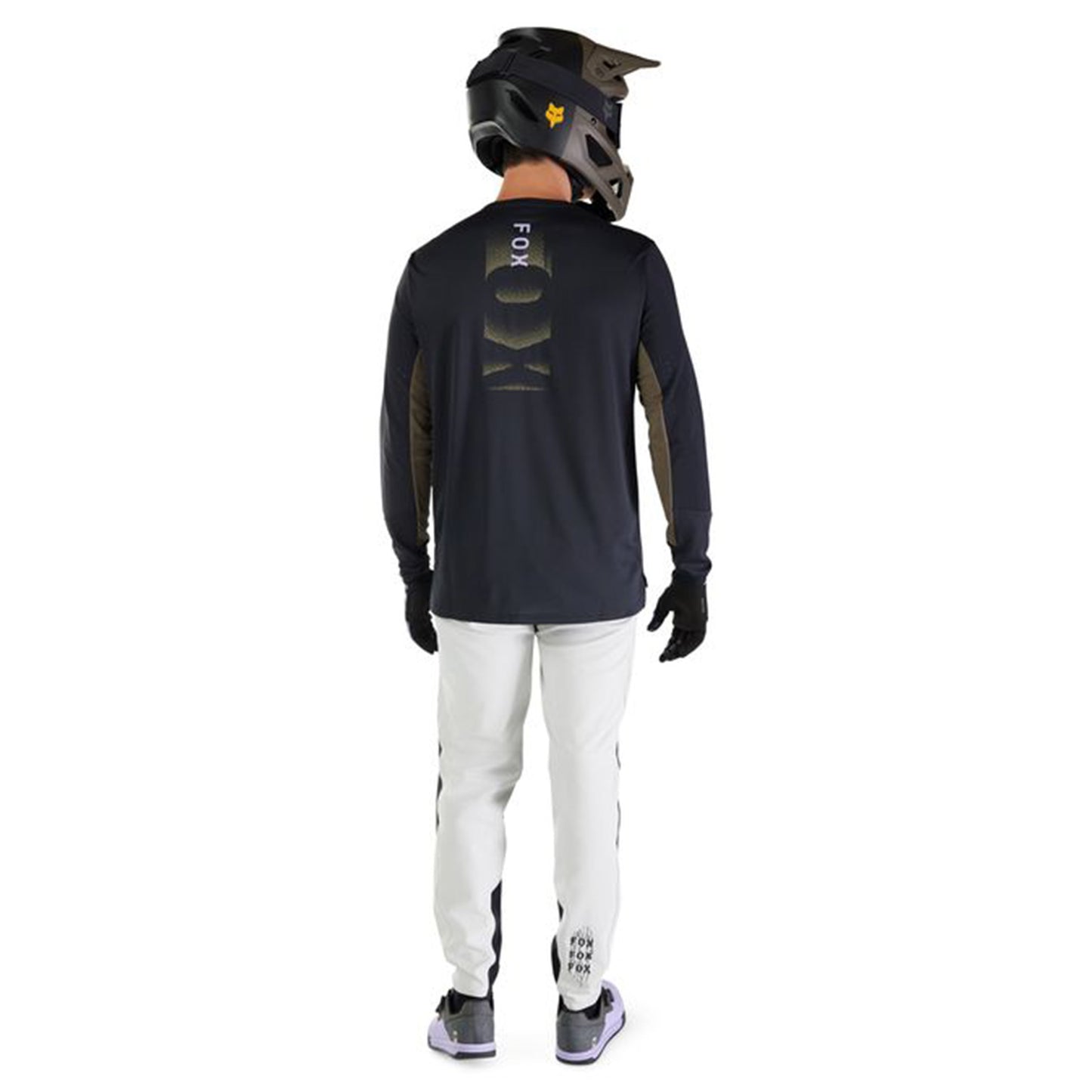 FOX Defend Long Sleeve Jersey - XL - Park Black - Image 10