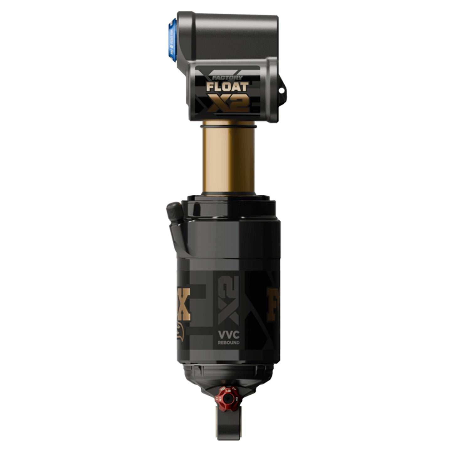 Fox Factory Float X2 Shock - Trunnion Mount - 185x55mm (Metric) - F-S K 4cc Spacer - 2-Position Adjust - Image 3