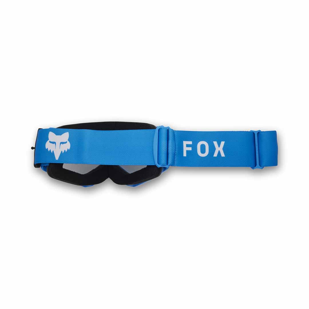 Fox Main Core Youth Goggles - One Size Fits Most - Tru Blu - Clear Lens - Image 2