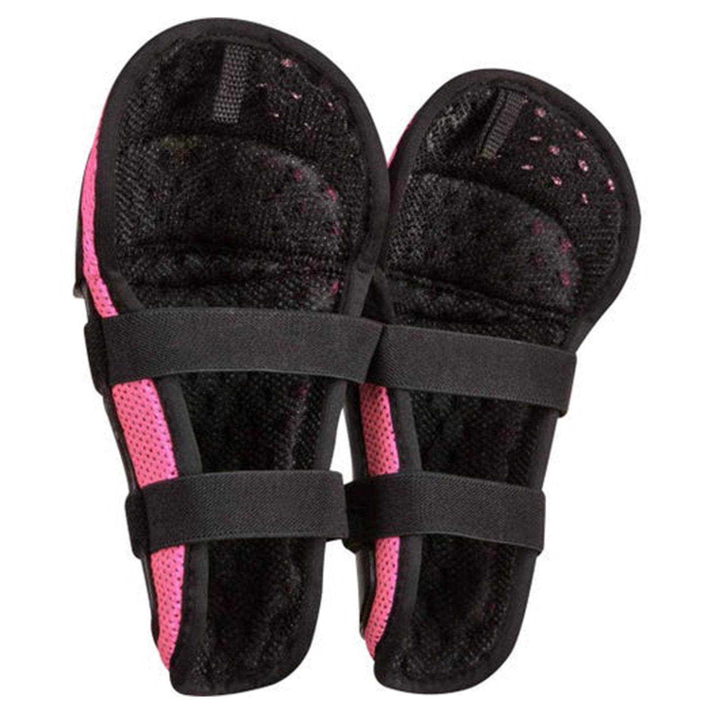 Fox Peewee Titan Knee Shin Guard - One Size - Black / Pink - Image 2
