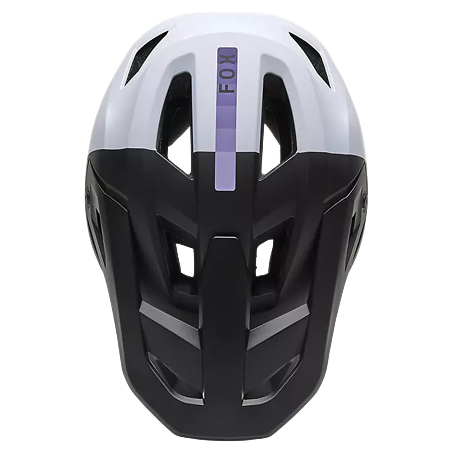 Fox Rampage Youth Helmet - Youth M - 5050 - Black - White - Image 4