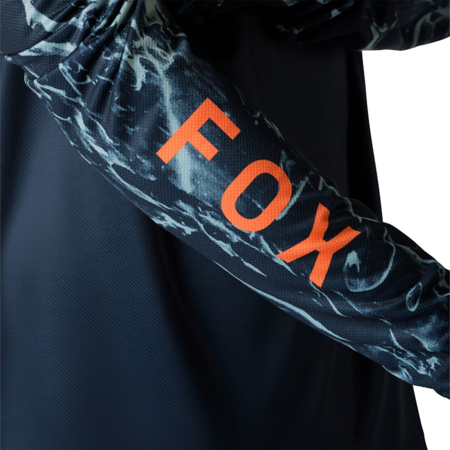 Fox Ranger Image Feel Long Sleeve Jersey - M - Arctic Blue - Image 6