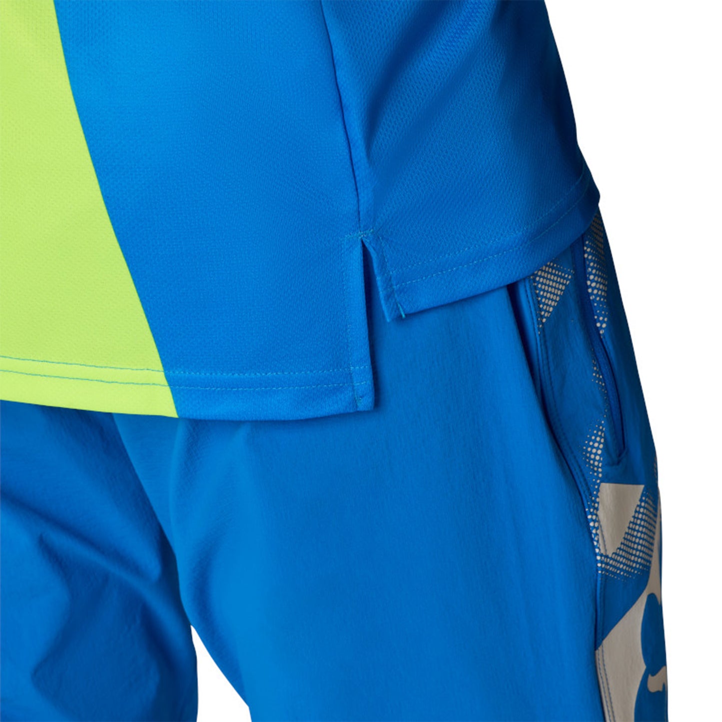 Fox Ranger Tactile Short Sleeve Jersey - M - Blue Jewel - Image 6
