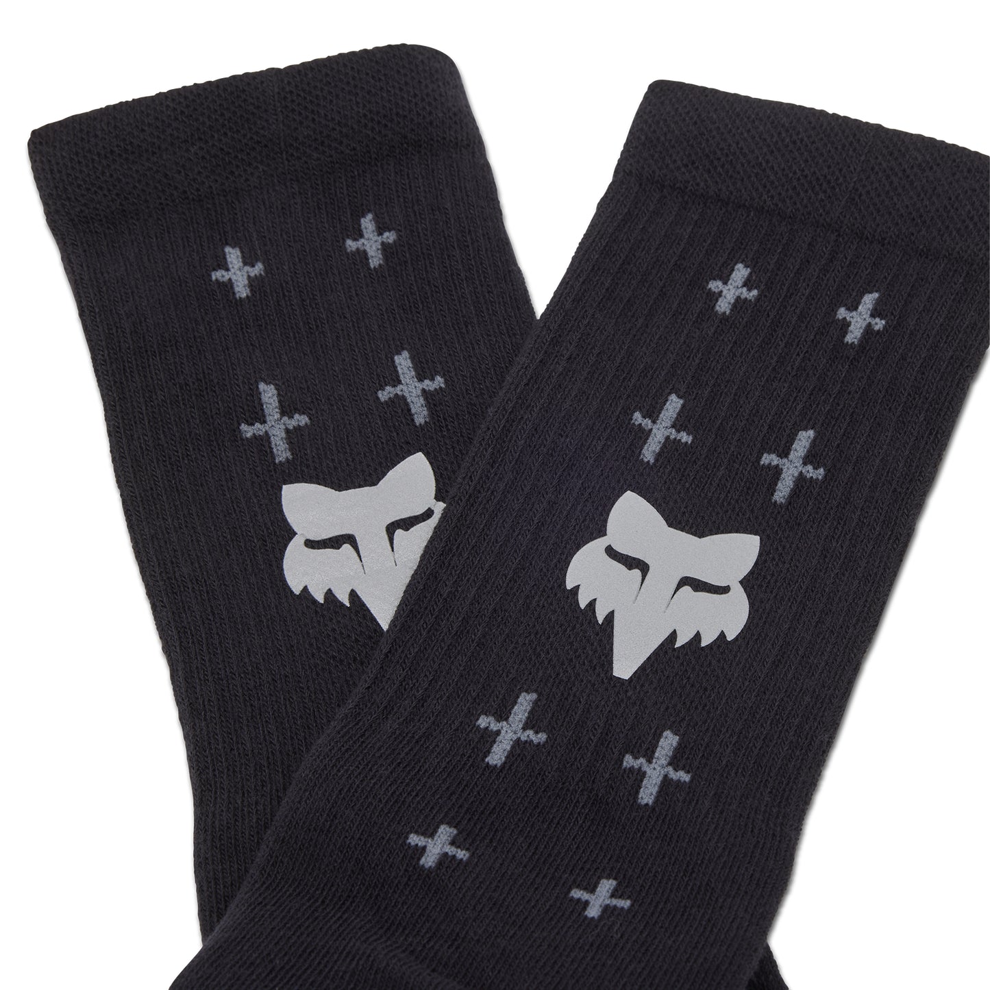 Fox Defend Lunar 8 Inch Socks - S-M - Black - Image 2