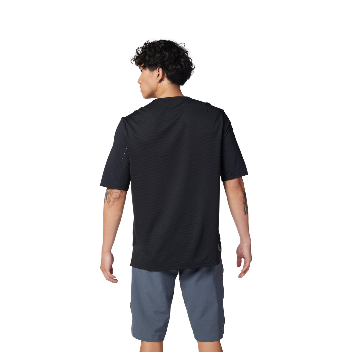 Fox Defend Short Sleeve Jersey - M - Black - Image 4