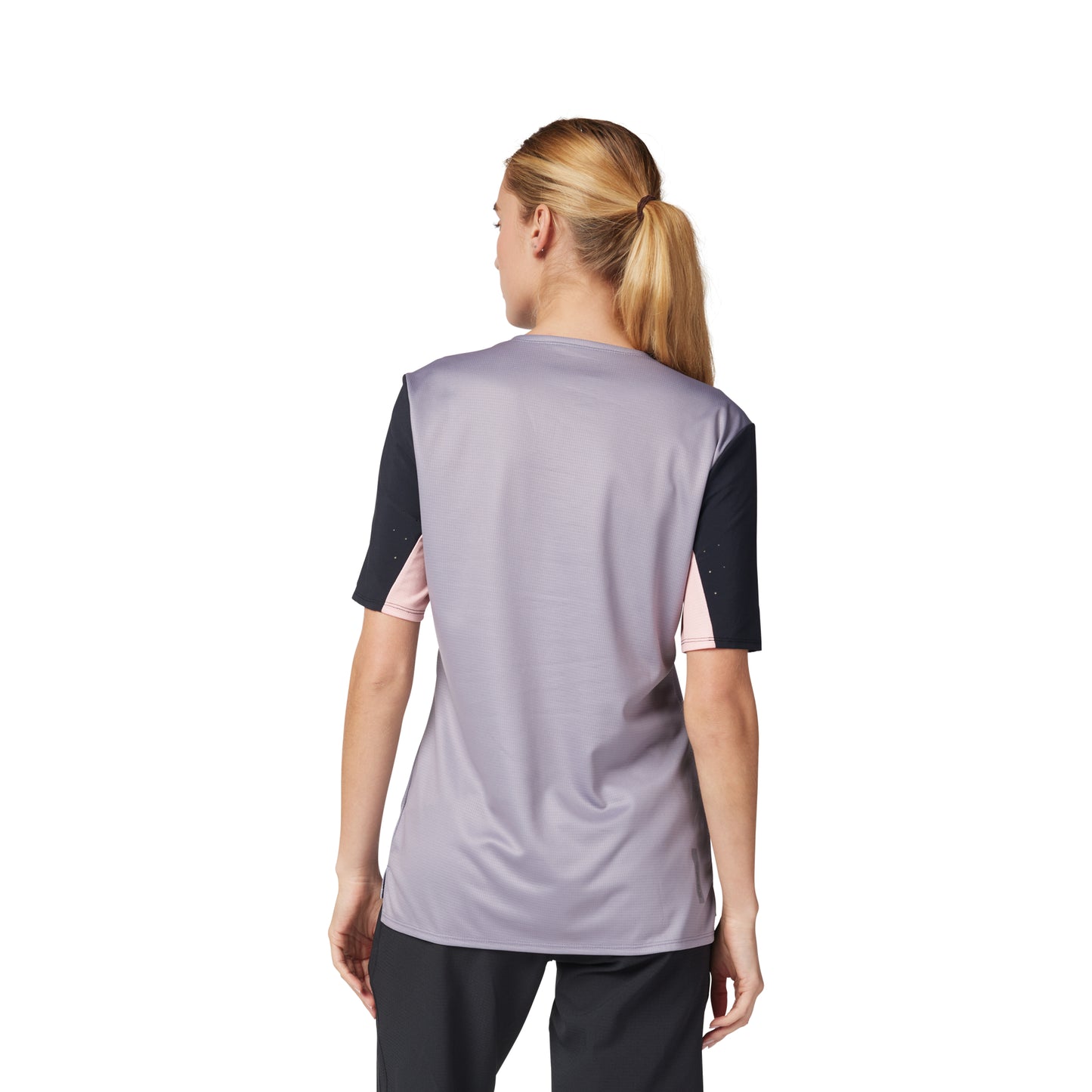 Fox Defend Women's Short Sleeve Jersey - Women's L - STN - Image 4