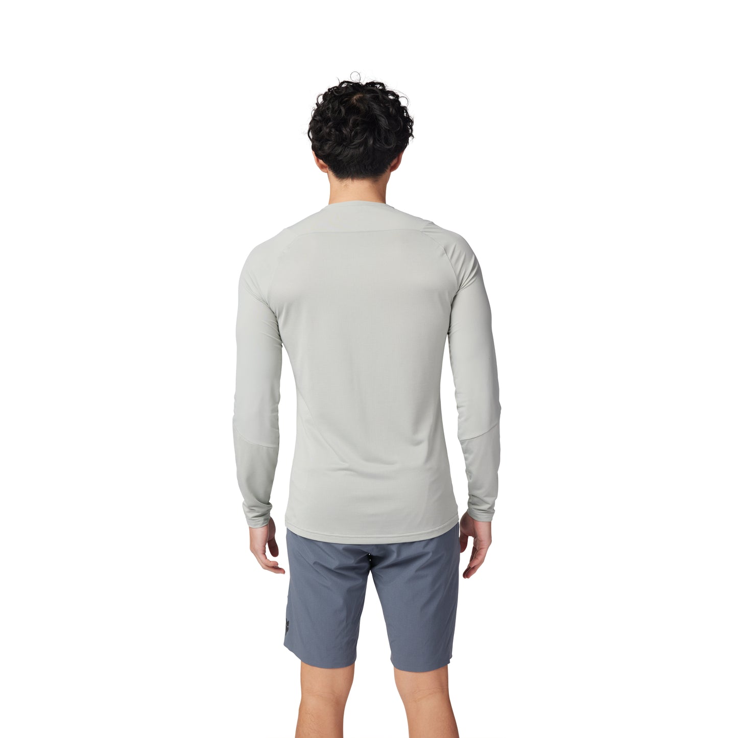 Fox Flexair Ascent Long Sleeve Jersey - M - Grey Vintage - Image 2
