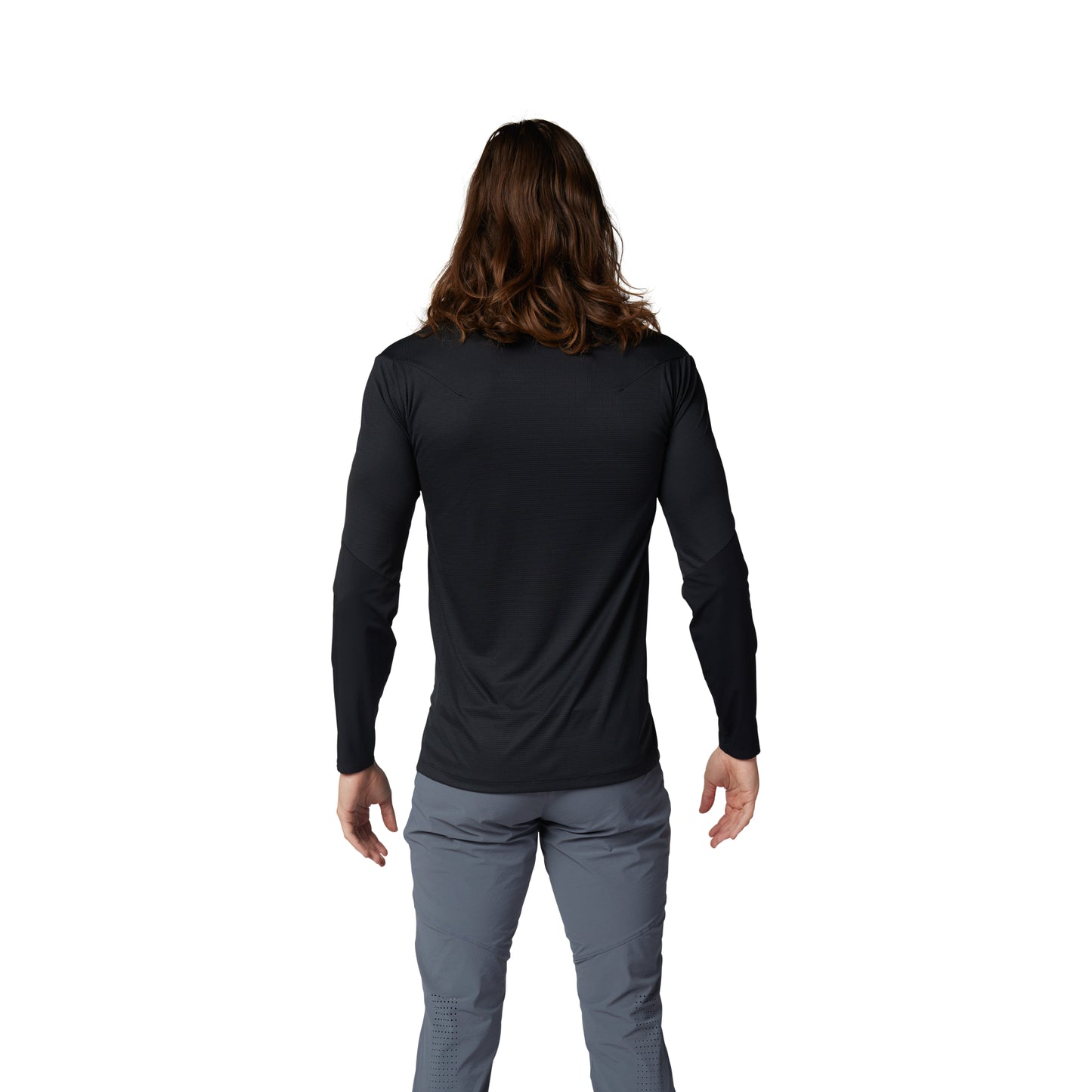 Fox Flexair Pro Long Sleeve Jersey - M - Black - Image 4