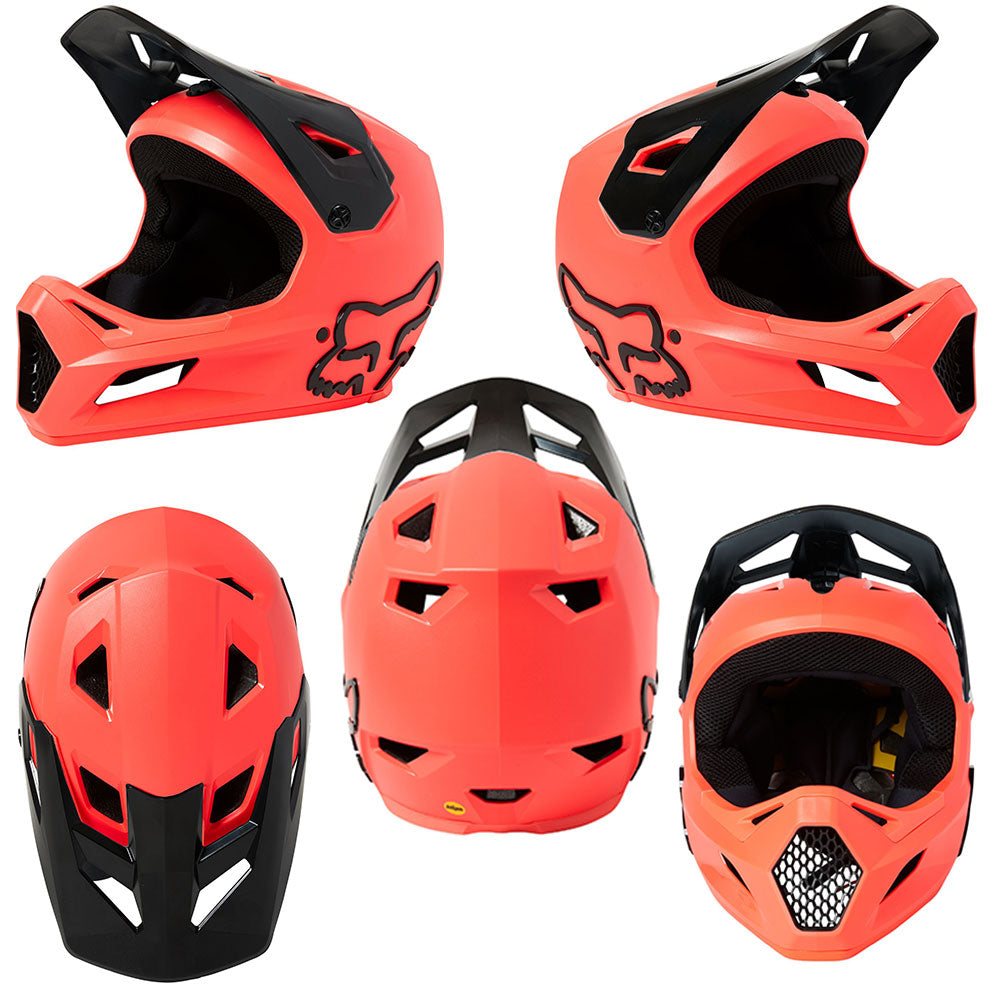 Fox Rampage MIPS Youth Helmet - S - Atomic Punch - Image 2