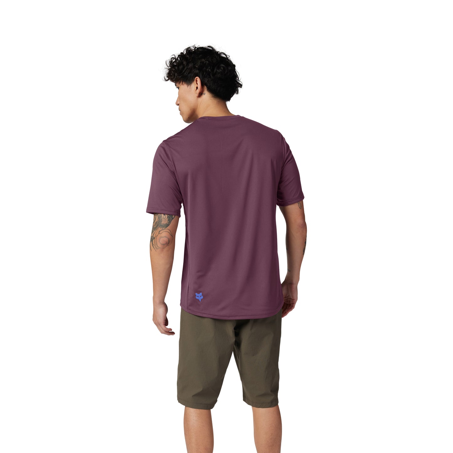 Fox Ranger Moth Short Sleeve Jersey - XL - Dark Purple - Image 4