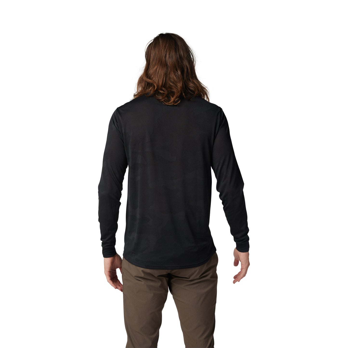 Fox Ranger Tru Dri Long Sleeve Jersey - M - Black - Image 4