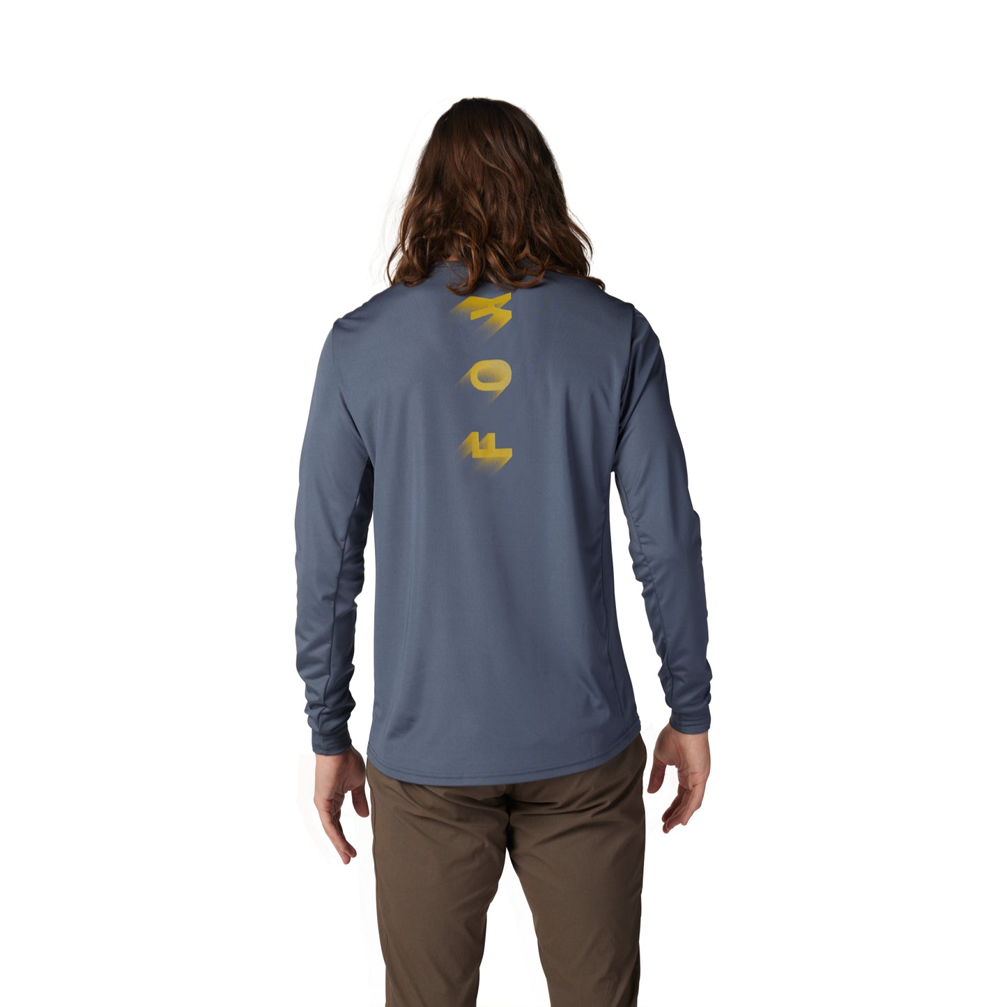 Fox Ranger Wayfaring Long Sleeve Jersey - XL - Graphite - Image 4