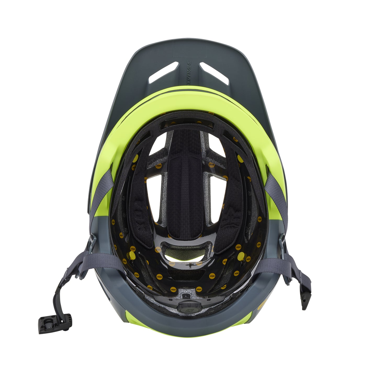 Fox Speedframe Pro Helmet - M - Klif Flo Yellow - Image 5