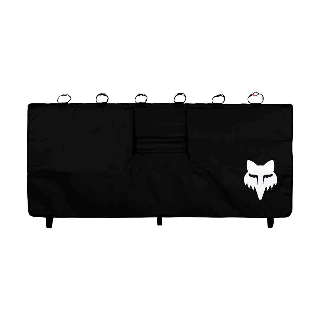 Fox Tailgate Cover - Tailgate Pad - 6 Bike - Black - L - Image 1